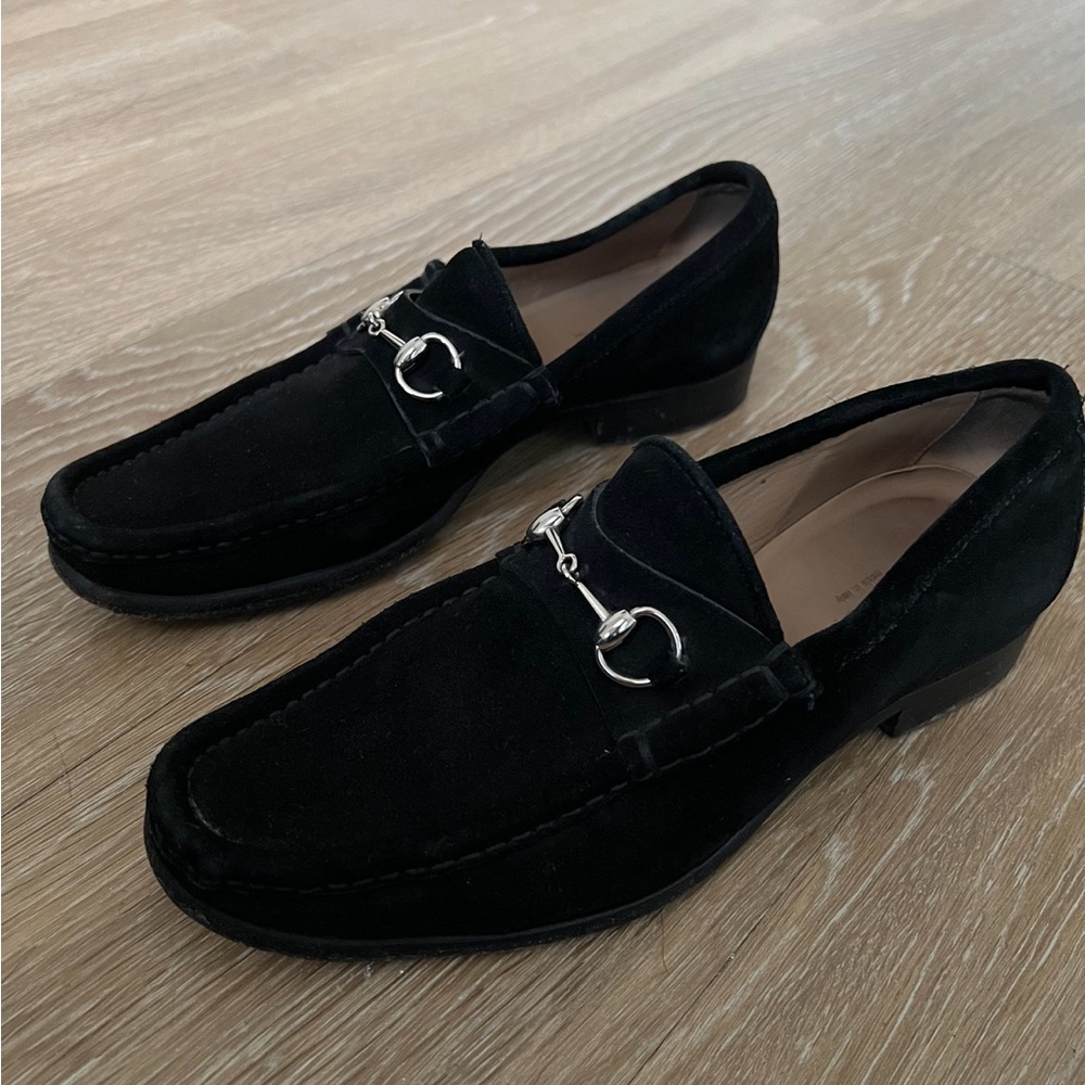 Gucci suede horsebit loafers - Picture 6 of 10